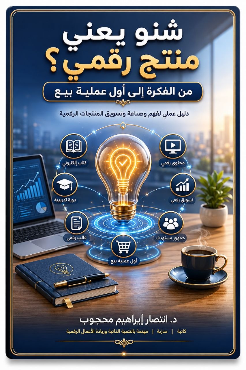كتاب شنو يعني منتج رقمي الدليل الشامل